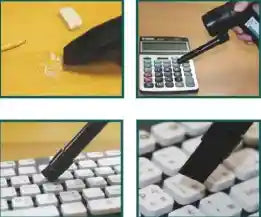 مكنسة صغيرة 2 في 1 من بروسكيت بطول ٢١ سنتيمتر، توفر حلاً عمليًا وفعالًا لتنظيف المساحات الصغيرة والمناطق الدقيقة. مصممة لإزالة الغبار والأوساخ بسهولة من السيارات والمكاتب والزوايا الضيقة.