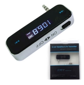 جهاز إرسال بلوتوث للراديو في السيارة من جنريك يتيح لك تشغيل الموسيقى وإجراء المكالمات دون استخدام اليدين وشحن الأجهزة أثناء القيادة.