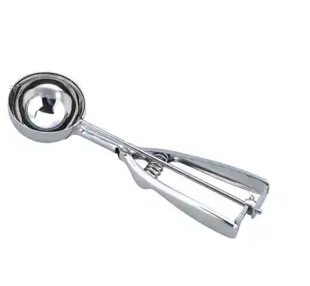 مغرفة آيس كريم فضية – 6 سم