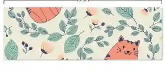 أضف لمسة أناقة لمائدة الطعام مع عداء الطاولة المطبوع من Bonamaison. مصنوع من خامة بوليستر عالية الجودة، ويتميز بتصميم ملون مطبوع يضفي حيوية وجمالاً على الطاولة. بمقاس 150x50 سم،