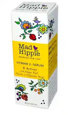 سيروم Mad Hippie بفيتامين سي بسعة ٣٠ مل هو منتج قوي للعناية بالبشرة يعمل على تفتيح البشرة وتجديدها. يحتوي على فيتامين سي الذي يساعد في تقليل البقع الداكنة وتوحيد لون البشرة وتقليل علامات التقدم في السن