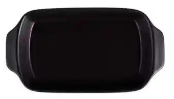 Amal  Serving Platter - Square - Black 11inch