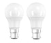 OSRAM Pack Of 2 LED Bulb White - Safqqa