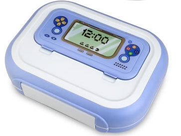 CityRiya-Long Bento Box Lunch Box for Kids Adults Leakproof Bento Lunch Box with 4 Compartments Spoon