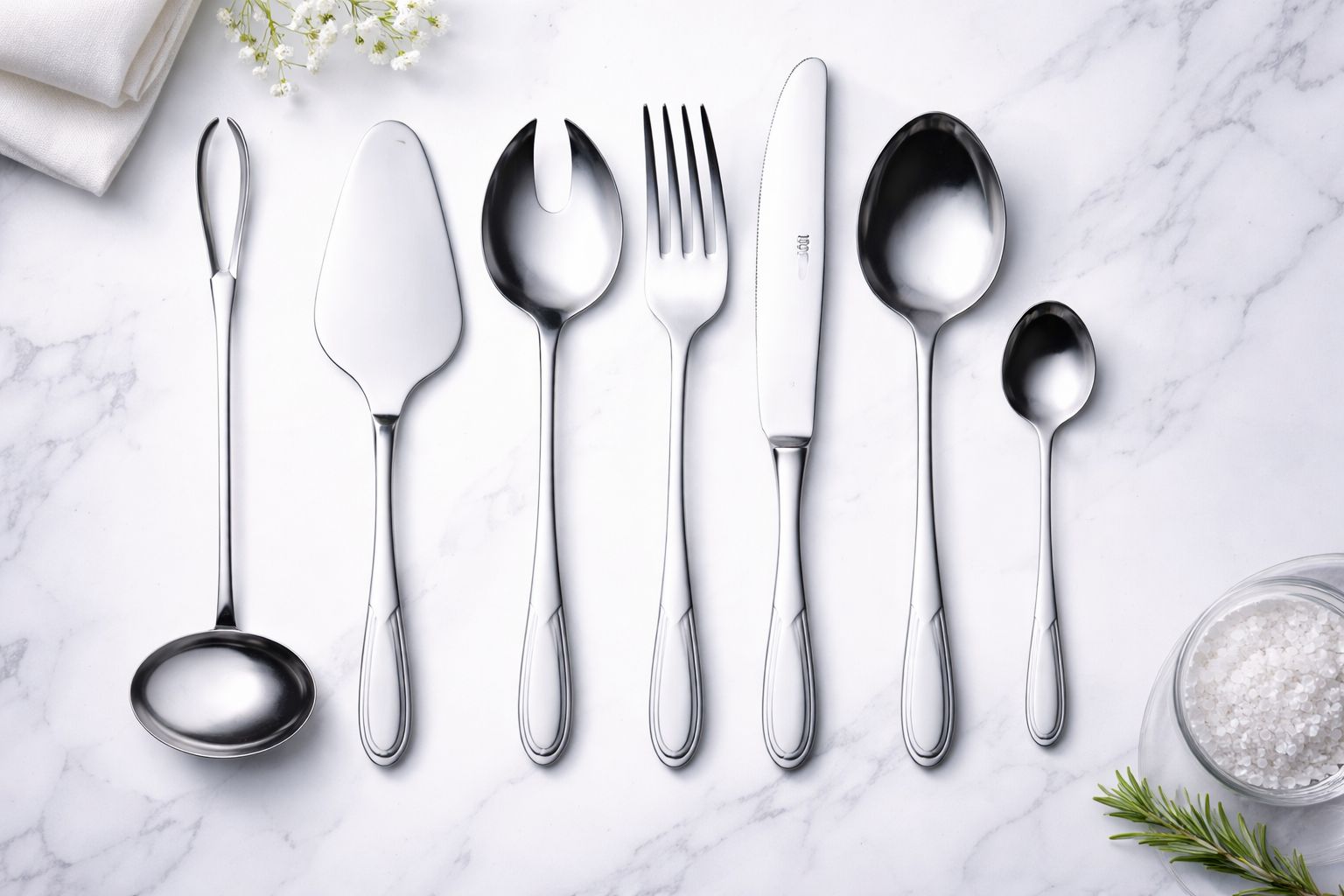 طقم أدوات مائدة ابيرت – 77 قطعة متكاملة للأناقة والعملية