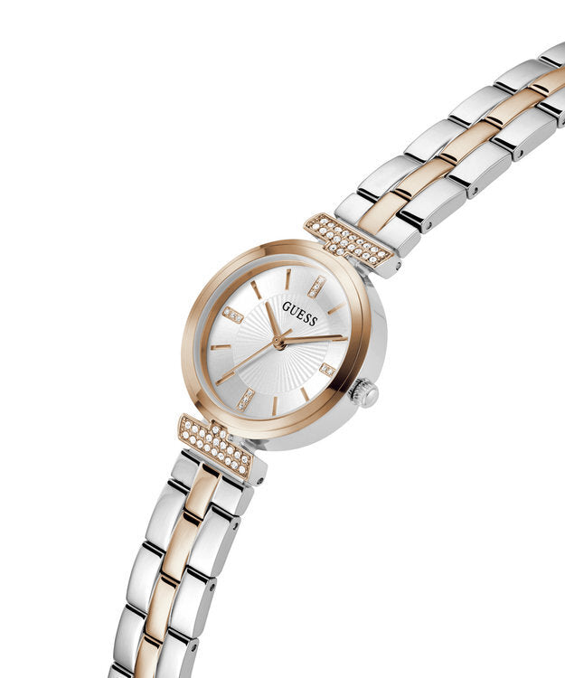 GUESS Women’s 2-Tone Rose Gold Analog Watch
