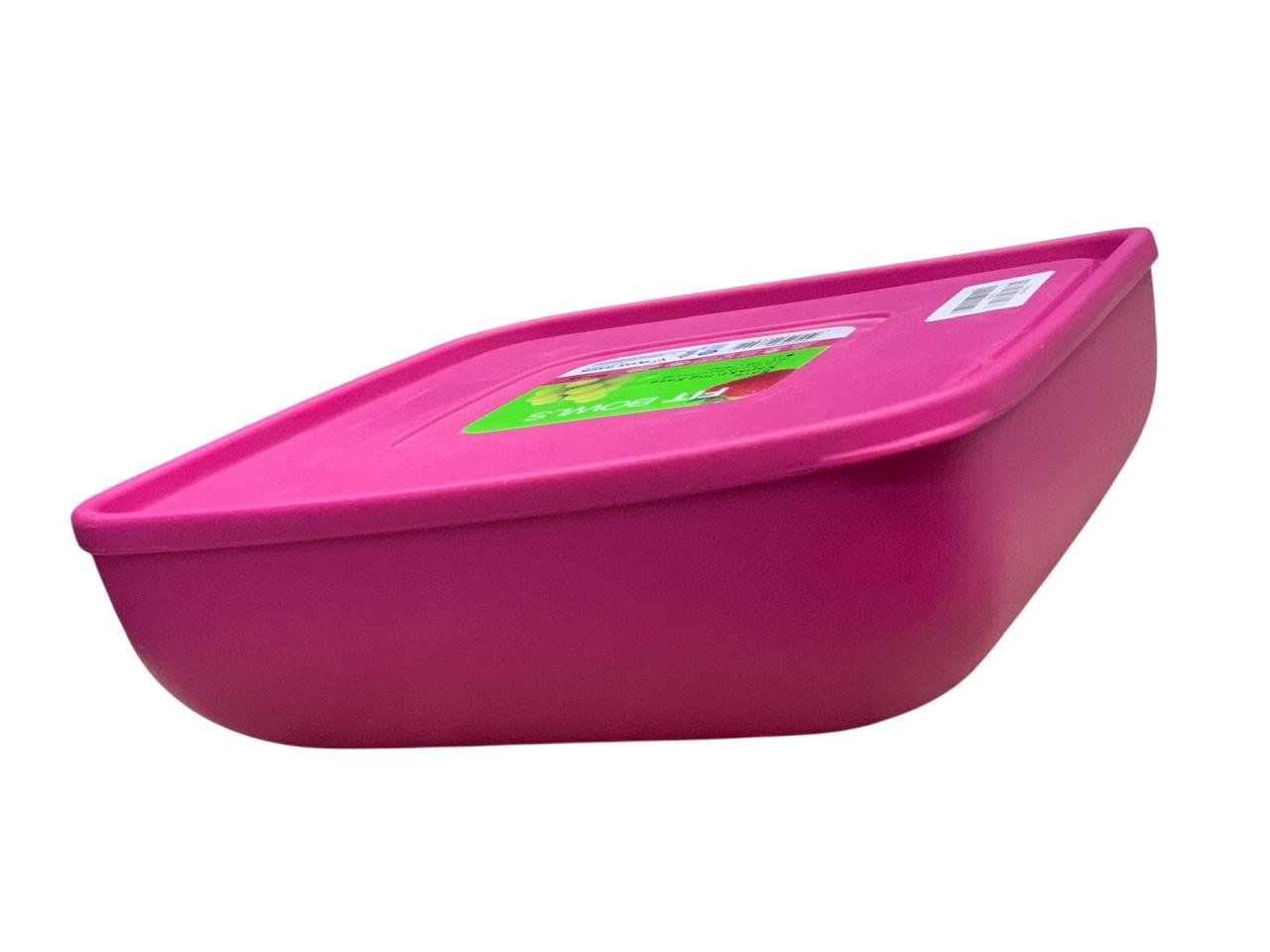 أوشسان – علب مربعة قصيرة كبيرة الحجم من البلاستيك عالي الجودة الخالي من BPA للاستخدام المنزلي العصري