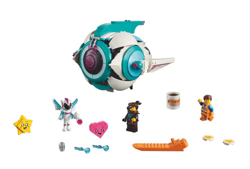 LEGO THE LEGO MOVIE 2 Sweet Mayhem’s Systar Starship! 70830 Building Kit, Spaceship Toy for 9+ Year Old Girls and Boys, New 2019 (500 Pieces)