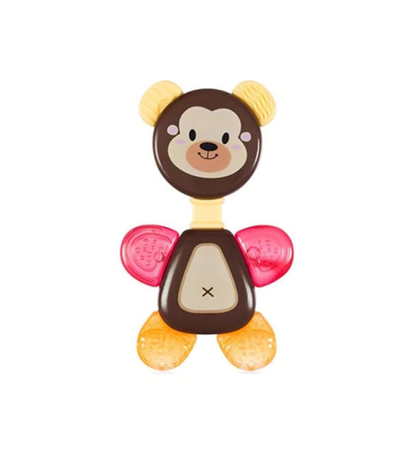 عضاضة أطفال بيبيدور مائية بصوت خرخشة – تهدئة مثالية للتسنين