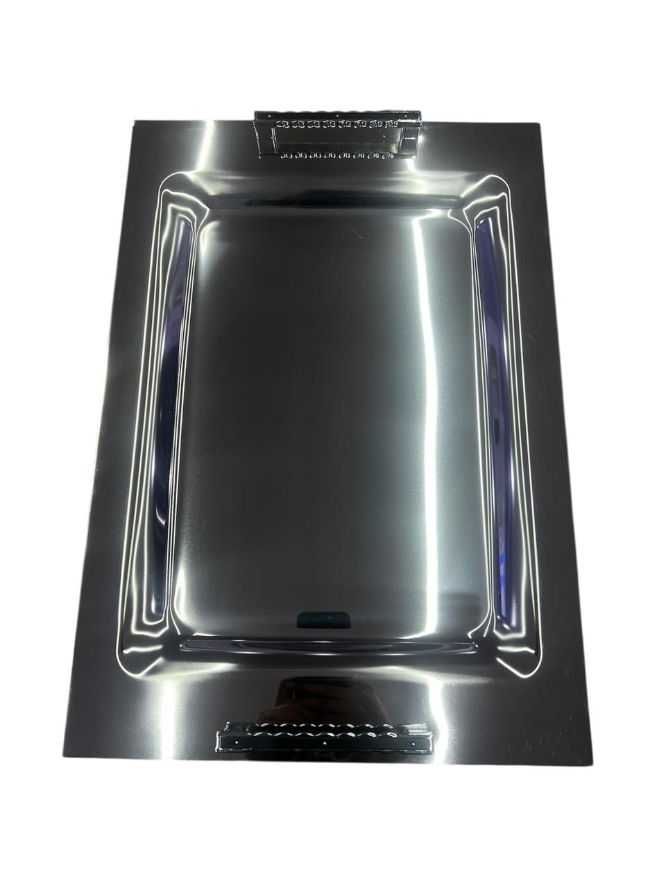 Generic Stainless steel tray for serving drinks at home- 35*50 cm