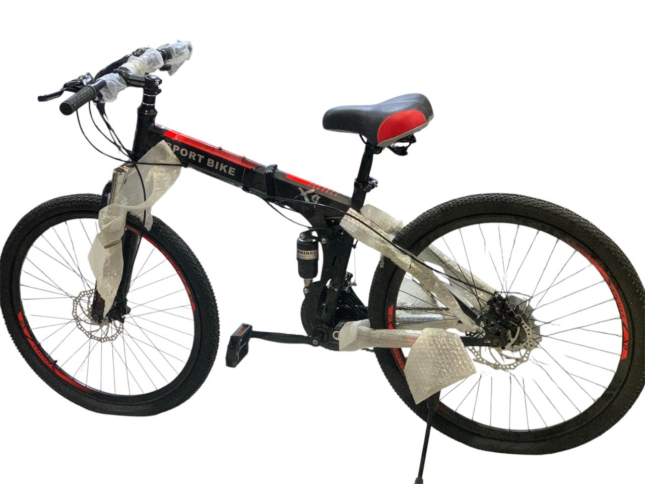 دراجة جبلية FATWHEELZ 26" بإطارات عريضة، 7 سرعات، تعليق كامل، فرامل قرصية مزدوجة، دراجة للتنقل على الشاطئ