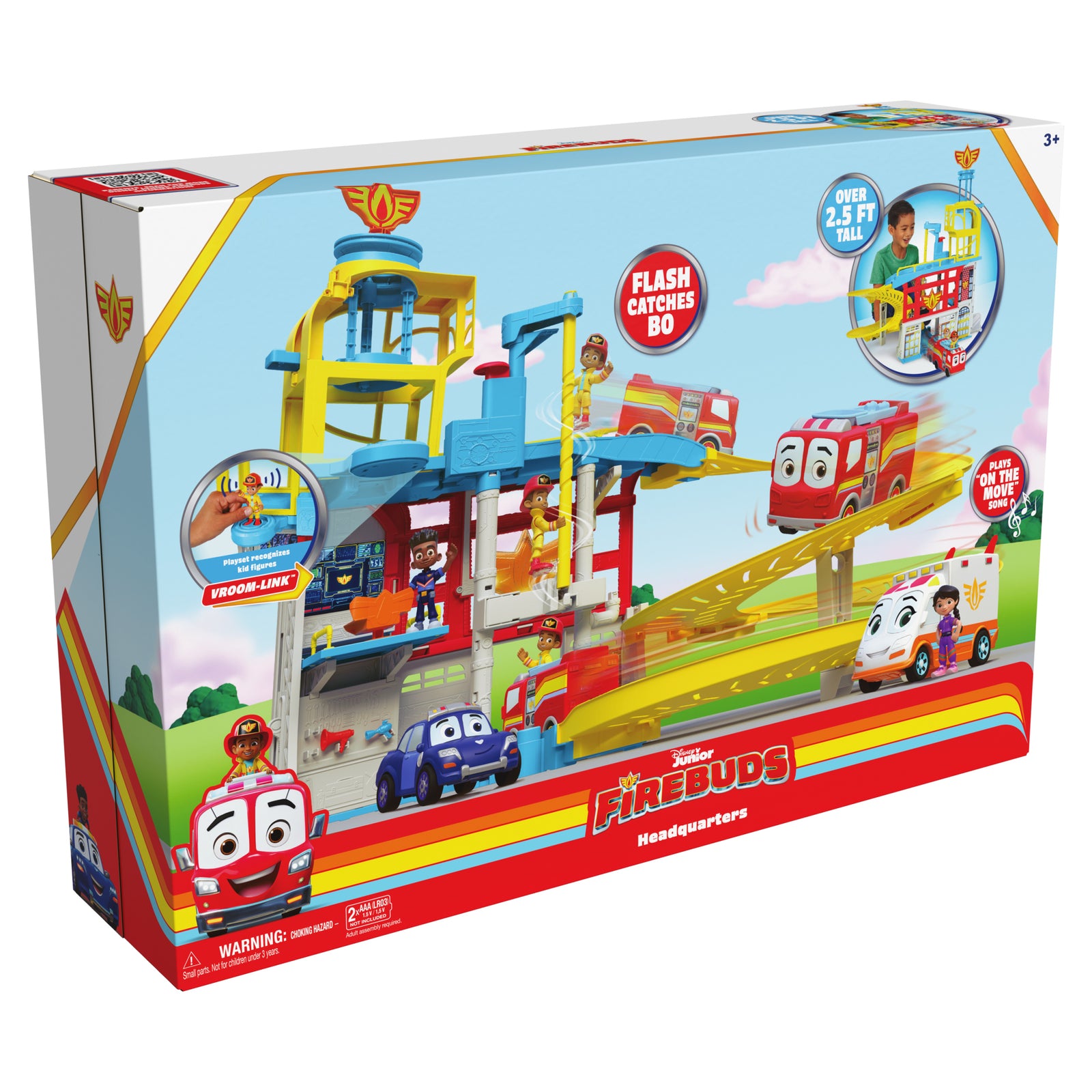 Disney Junior Firebuds HQ Playset | Fun & Exciting Kids Adventure Toy