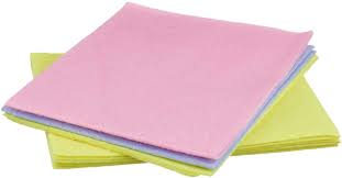 Mery Pack of 4 Microfibre Cloths – Multicoloured
