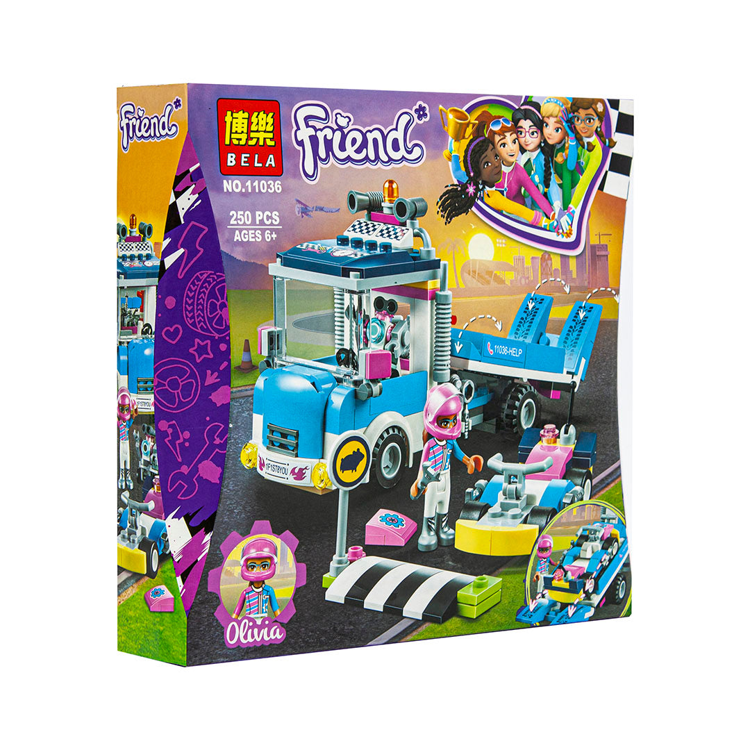 Construction toys for children consisting of 50 pieces