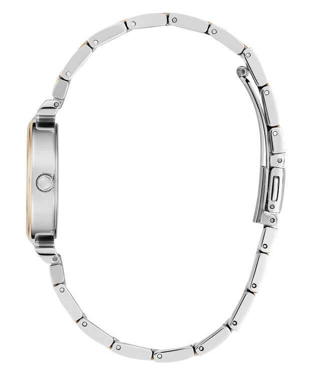 GUESS Women’s 2-Tone Rose Gold Analog Watch