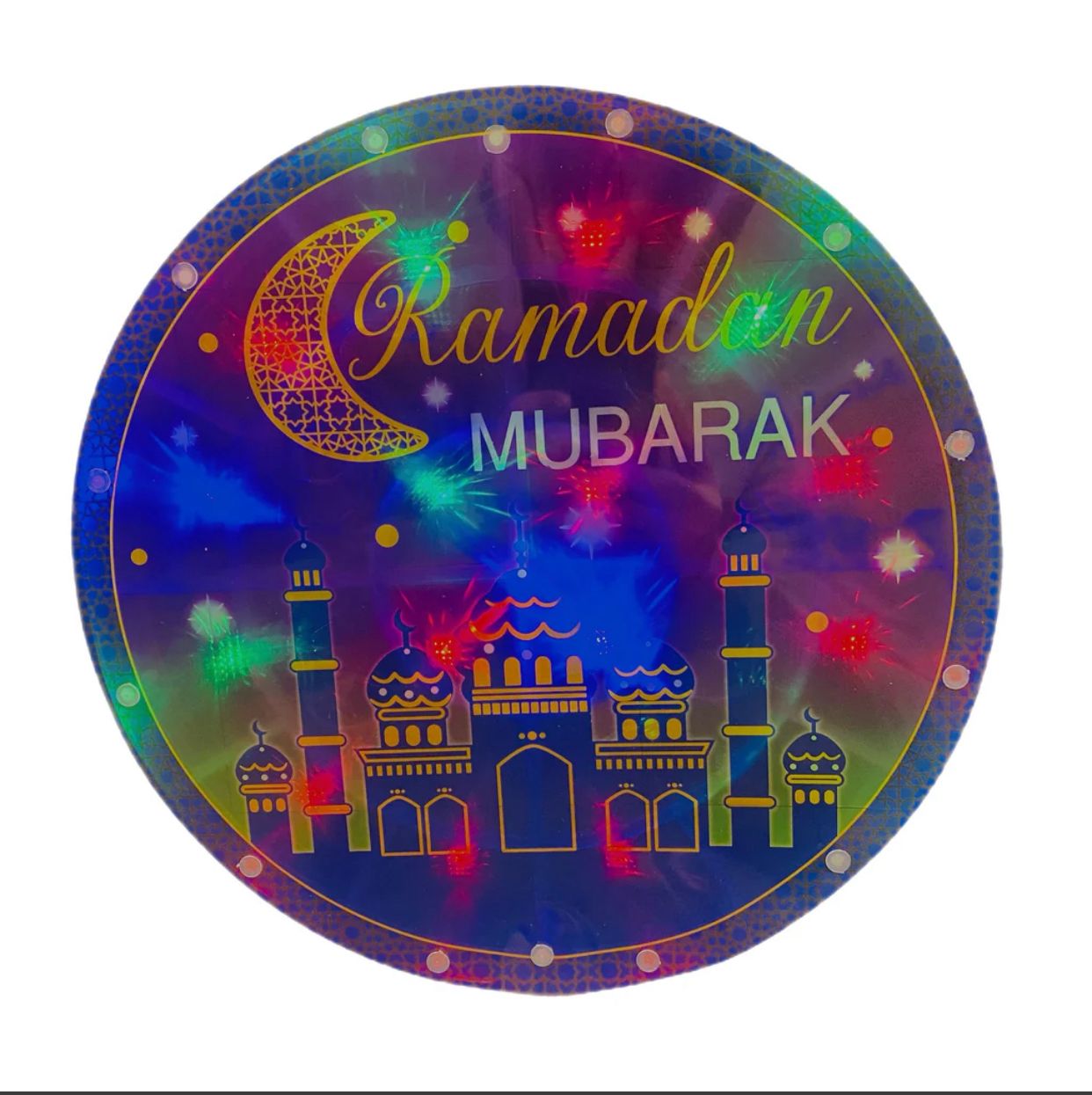 Ramadan Crescent Moon Light Decor