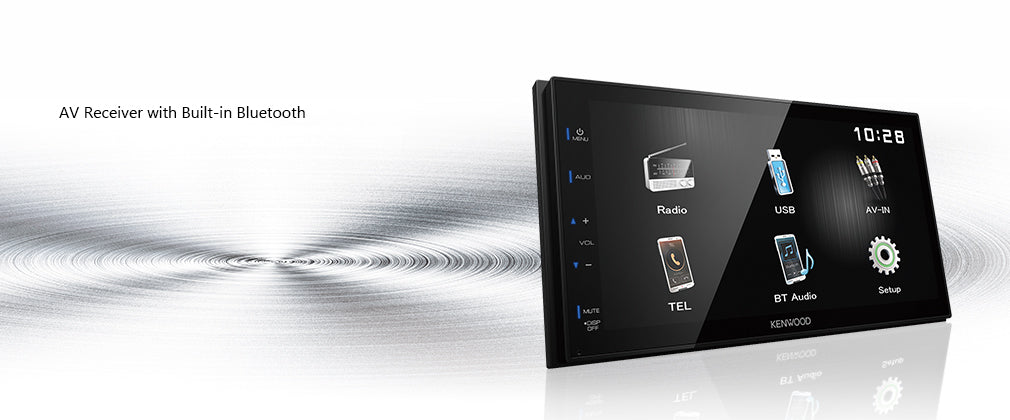 مسجل سيارة كينوود DMX110BT بشاشة لمس – بلوتوث، USB، تحكم بالكاميرا الخلفية – Safqqa Egypt