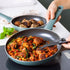 GreenChef Frying Pan Tones Smokey Blue - Ceramic Non-Stick - Safqqa Egypt