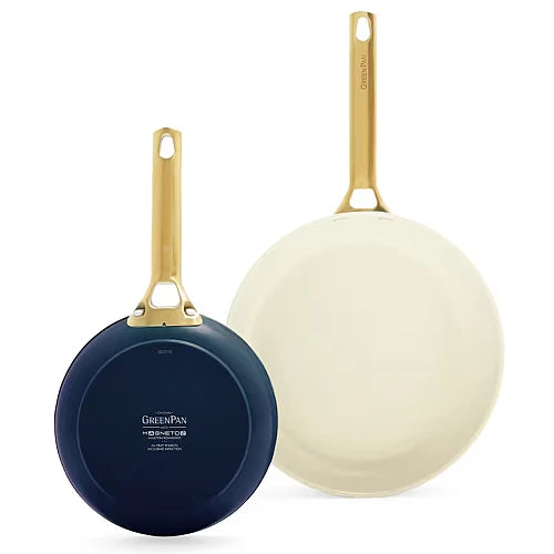 GreenPan Padova Oxford Blue Frying Pan Set 20 & 26 cm - Safqqa Egypt