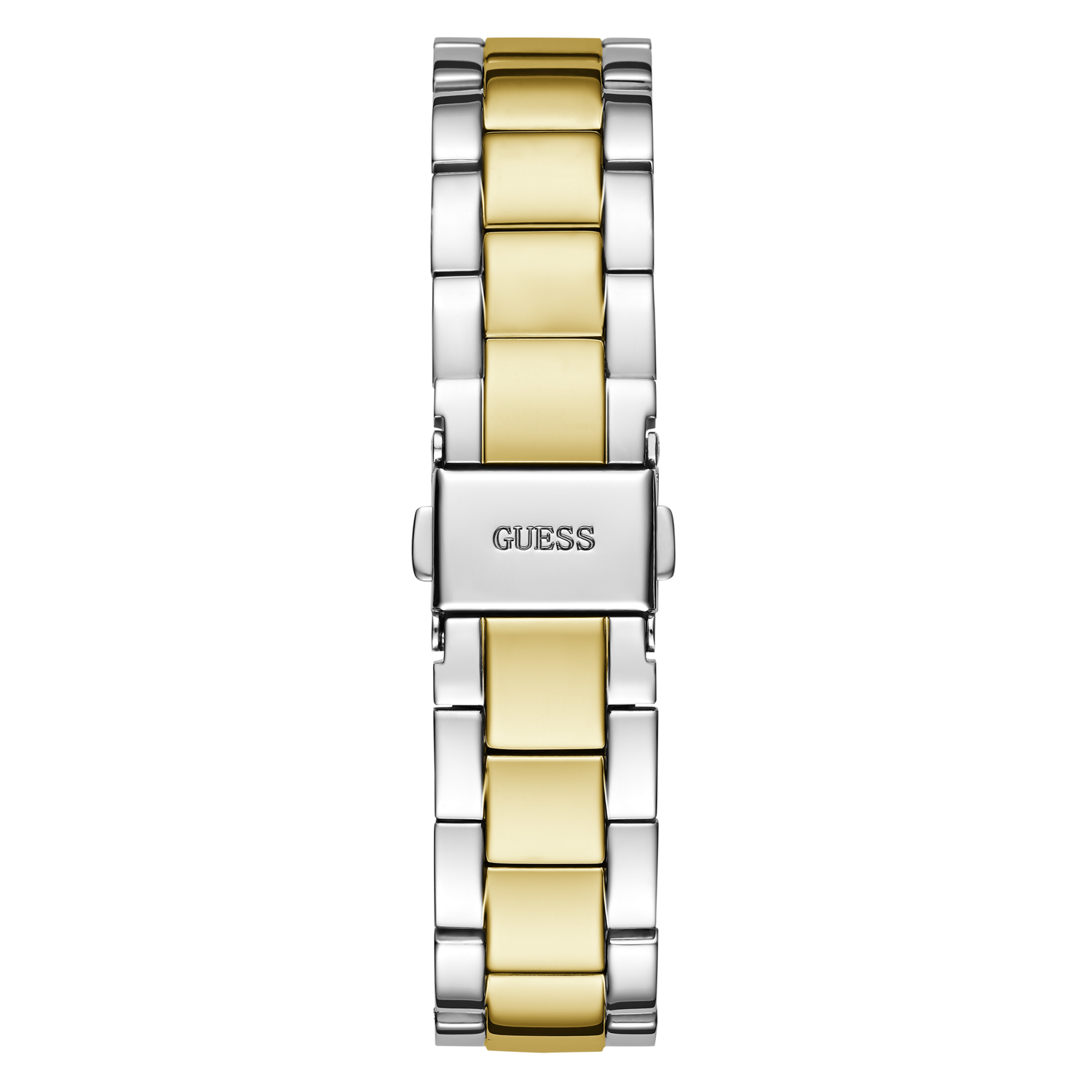 GUESS Ladies Two-Tone Day/Date Dress Watch