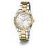 GUESS Ladies Two-Tone Day/Date Dress Watch