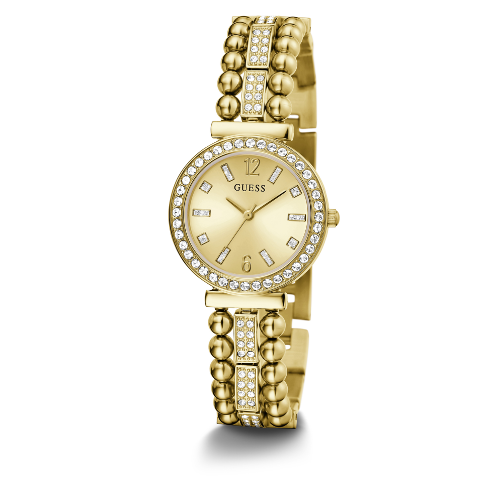 GUESS Women’s Gala Watch GW0401L3 – White Dial & Stainless Steel Strap – Safqqa Egypt