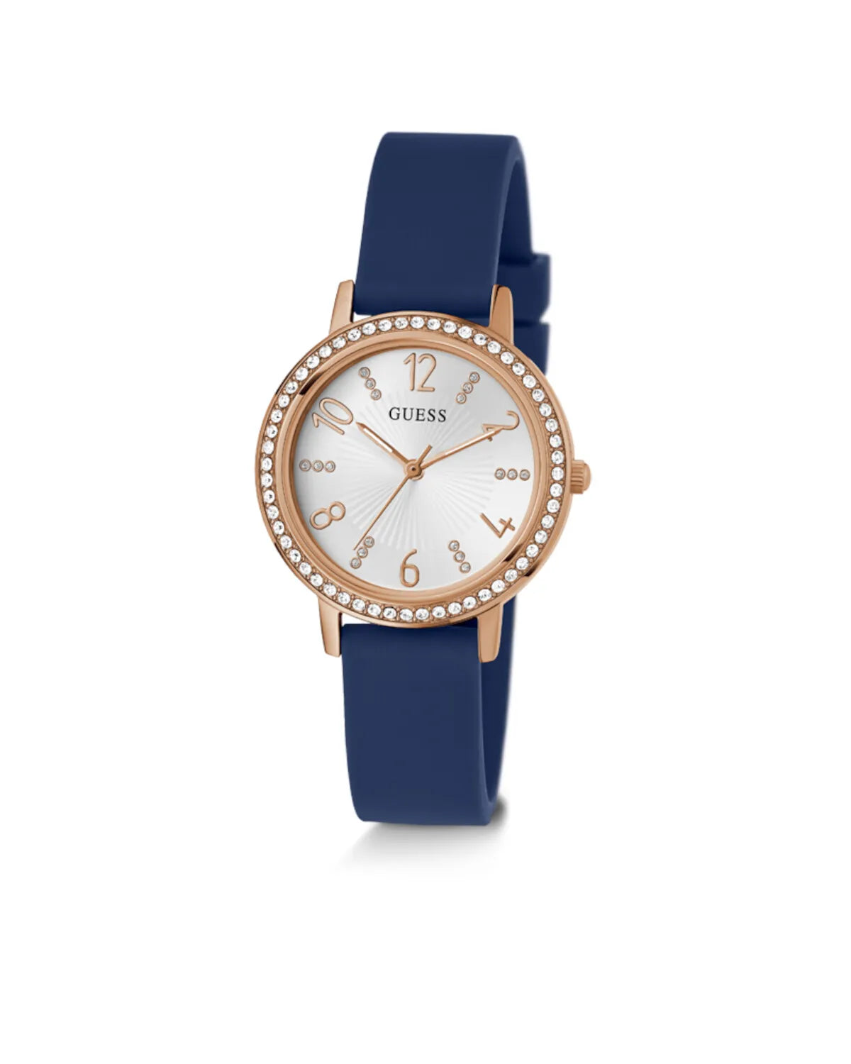 Guess Women’s Tri Luxe Blue Dial Watch