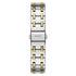 GUESS Two-Tone Stainless Steel Analog Black Dial Ladies Watch