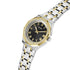GUESS Two-Tone Stainless Steel Analog Black Dial Ladies Watch