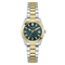 Guess Two-Tone Ladies Watch with Green Dial and Two-Tone Bracelet