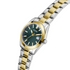 Guess Two-Tone Ladies Watch with Green Dial and Two-Tone Bracelet