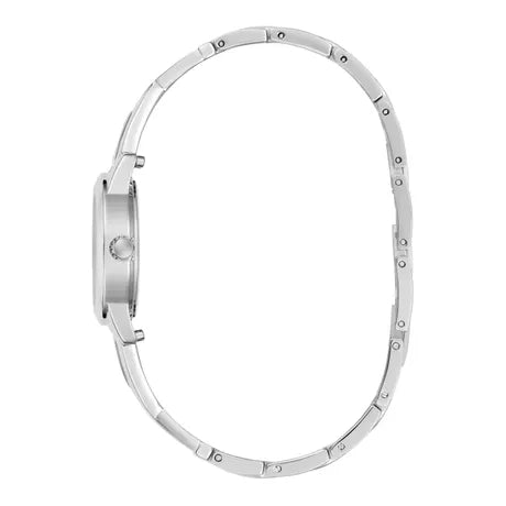 Guess Ladies Silver Tone Analog Watch