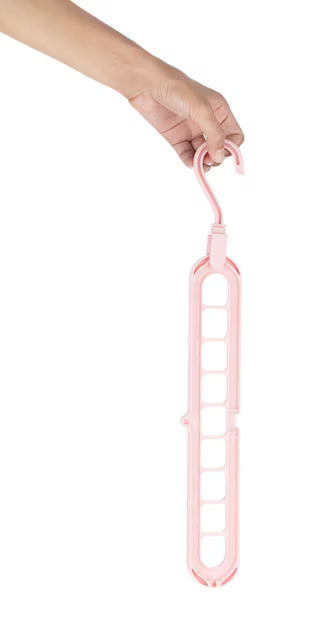 Generic Hanger For More Organized Clothes Cabinet • Helps organize clothes neatly in wardrobes and cabinets - Safqqa