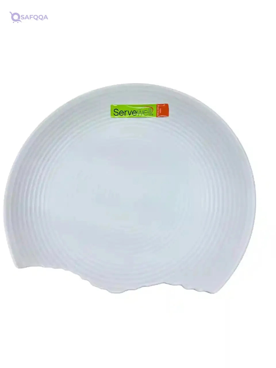 Servewell Melamine Horeca White Crest Dinner Plate 11" - Safqqa Egypt