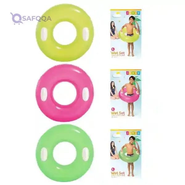 Inflatable Wheel with Handle intex (6941057452586) - Safqqa Egypt