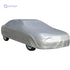Generic Waterproof sun and dust proof quilted double layer car cover Silver - Safqqa