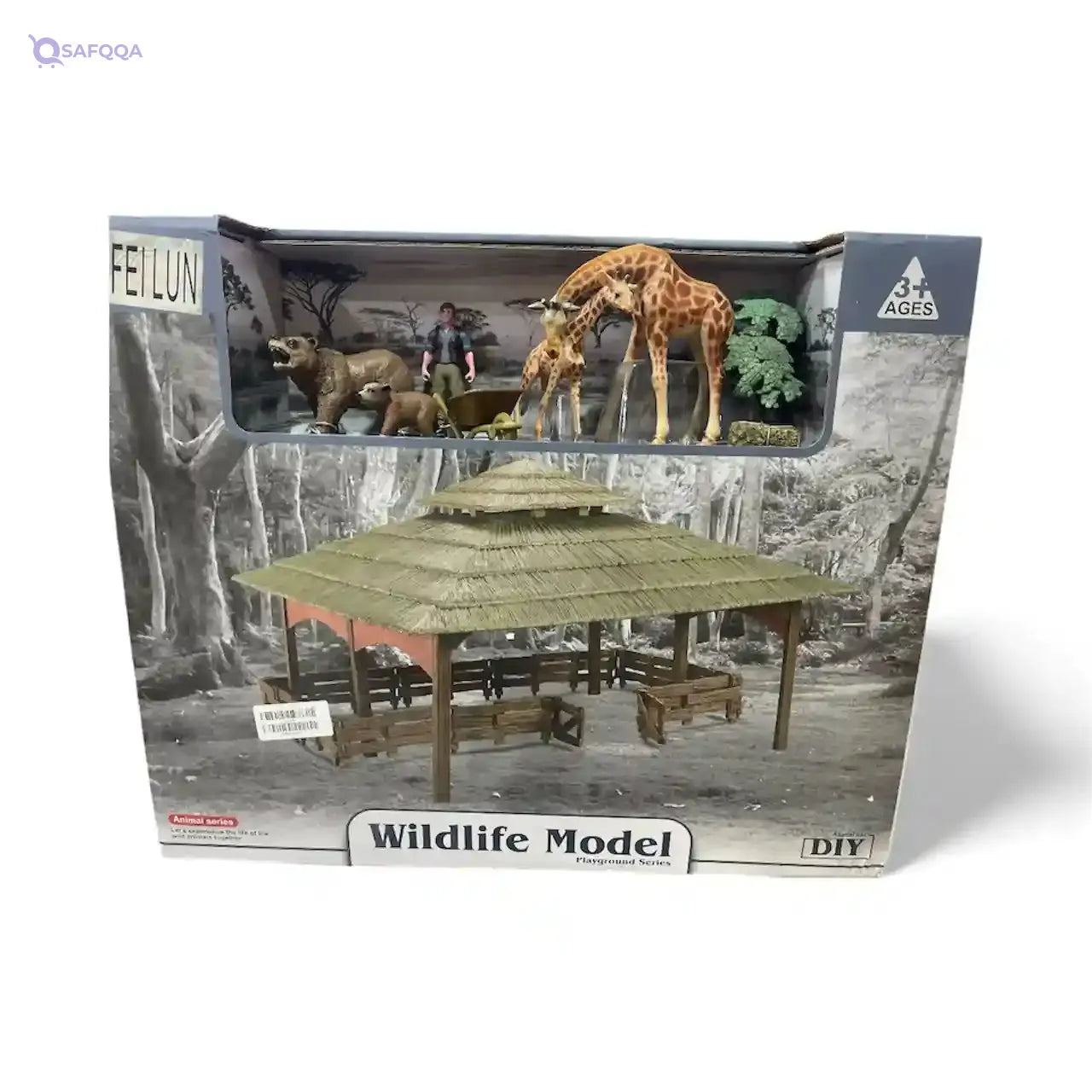 Generic Wildlife Playground Series Game for Kids, Q9899-ZJ114, Assorted Colors - Safqqa