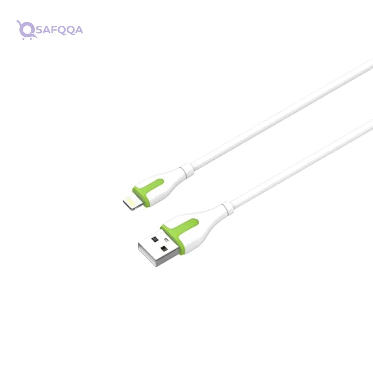 LDNIO LS571 Lightning 2.1A Fast charging Data Cable • Compatible with Apple devices with Lightning port - Safqqa