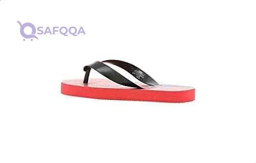Leomil Spiderman-Print Flip Flops For Boys - Red and Black - Safqqa Egypt