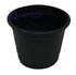 20cm Black Planter - Set of 1 Piece Black plant pots, from Macrame Art Space- No Box - Safqqa Egypt