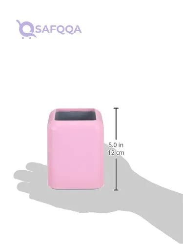 Erich Krause Pen holder Pastel, pink with grey inside part - Safqqa