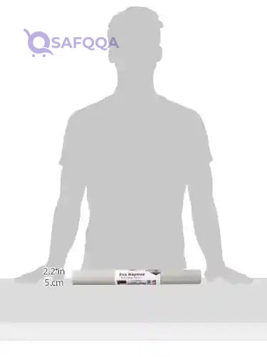 Berroni Waterproof Anti-Slip EVA Shelf Liner (Set of 3) - 45x100 cm, Grey - Safqqa Egypt