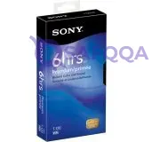 Sony T-120 6hrs(ep) Premium Grade Vhs Tape (single) by Sony - Safqqa
