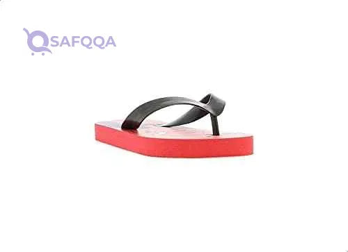 Leomil Spiderman-Print Flip Flops For Boys - Red and Black - Safqqa Egypt