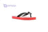 Leomil Spiderman-Print Flip Flops For Boys - Red and Black - Safqqa Egypt