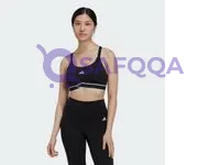 Adidas Power Impact Medium Support Tech Fit Training Bra For Women,Racerback design for improved movement and ventilation. - Safqqa