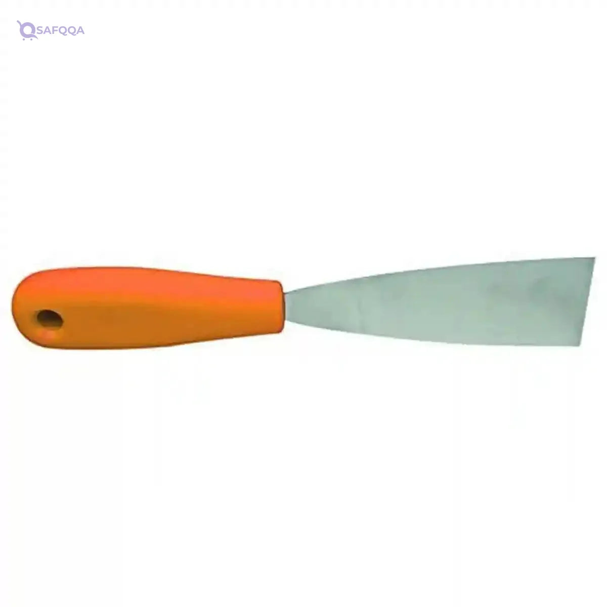Maya Stainless Steel Spatula with PP Handle Stiff (40 mm) Orange 88042 - Safqqa Egypt