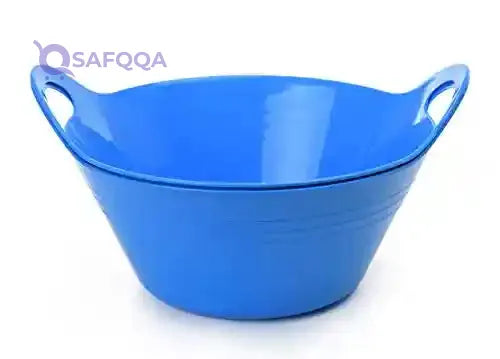 Mintra Home Plastic Bowls with Handles – Medium 1.8L (2 Pieces) - Safqqa