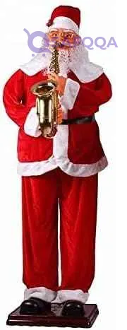Santa Claus Statue - Life-Size Animated Christmas Outdoor Decoration with Music and Dancing - Safqqa Egypt