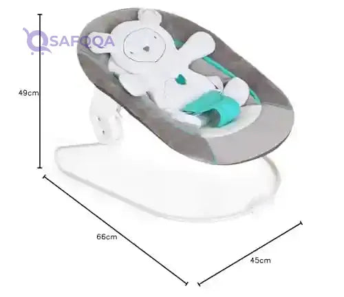 Hauck 2-in-1 Alpha Bouncer – Highchair Accessory - Safqqa